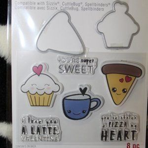 NWT  Clear Stamps & Dies